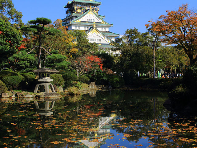 京橋周辺のおすすめスポット「大阪城公園」