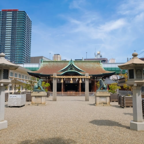 浪速区周辺のおすすめスポット「今宮戎神社」