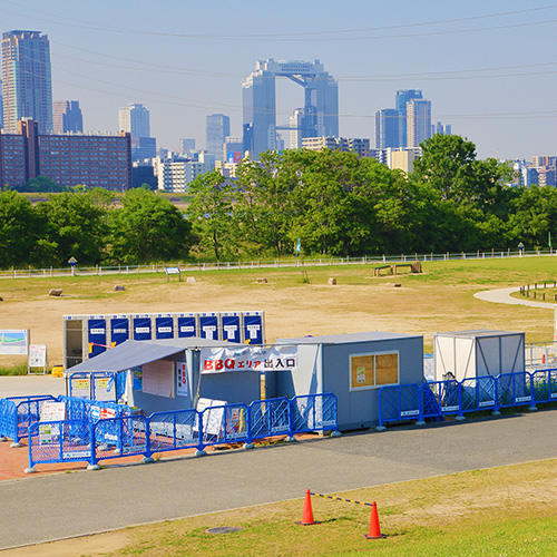 西中島周辺のおすすめスポット「淀川河川公園西中島地区」