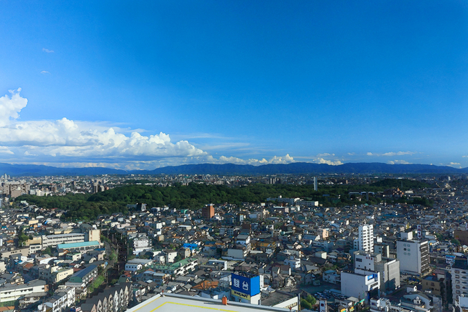 堺東周辺のおすすめスポット「堺市役所21階展望ロビー」