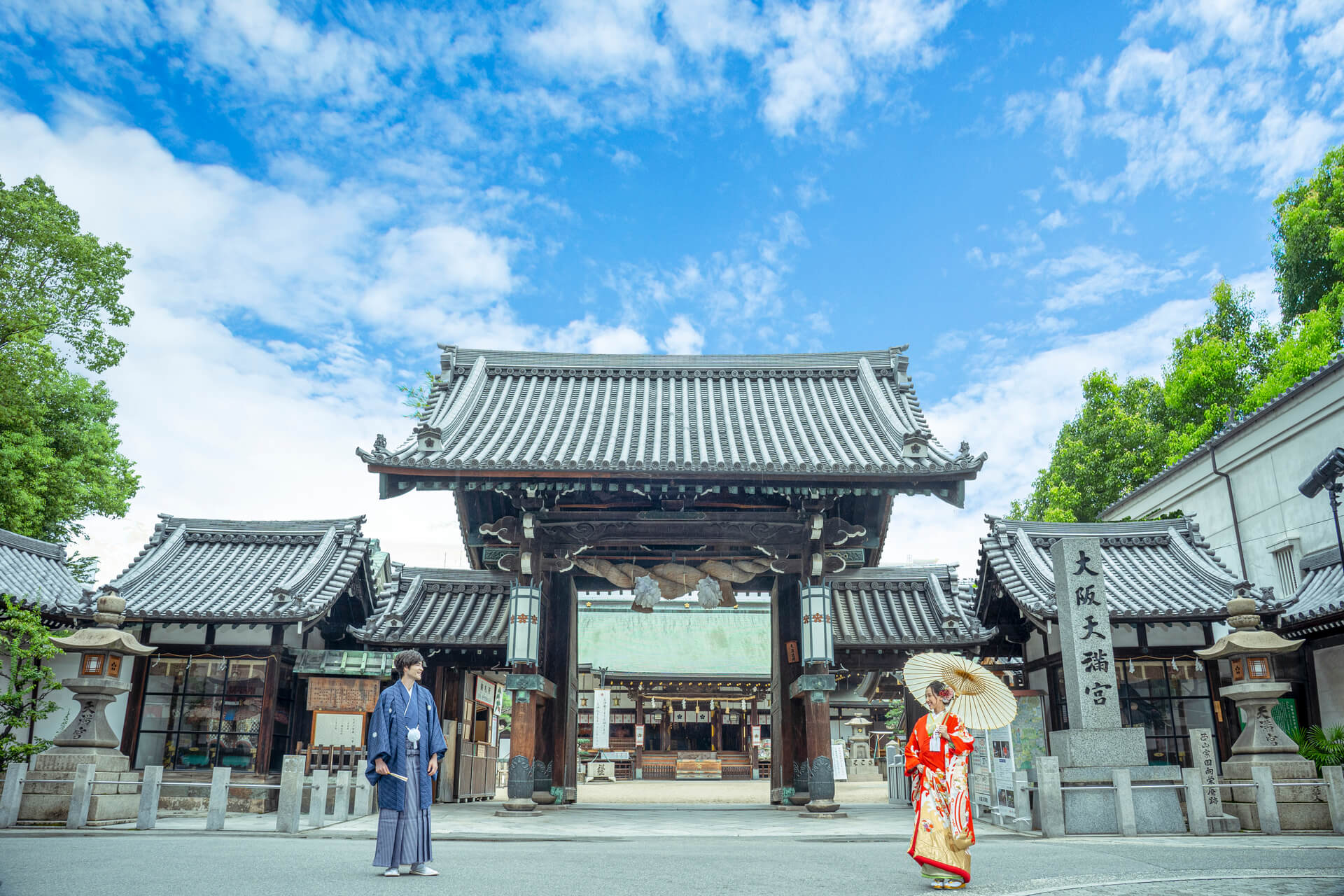 谷町九丁目周辺のおすすめスポット「大阪天満宮」